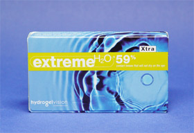Kontaktlinsen Extreme H2O 59%